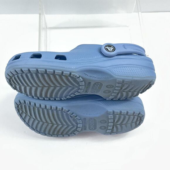 Crocs Classic Clog Shoes Womens Size 6 Mens 4 Light Blue Slip On Comfort - Picture 5 of 11